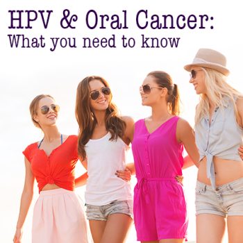 Savannah dentist Dr. Comer of Christopher Comer, DMD, tells patients about the link between HPV and oral cancer. Come see us for an oral cancer screening today!